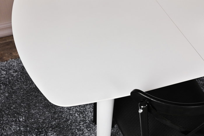 Hanah Home Retro 1193 Mesa de Comedor Extensible Blanca Hanah Home Retro 1193 Mesa de Comedor Extensible Blanca